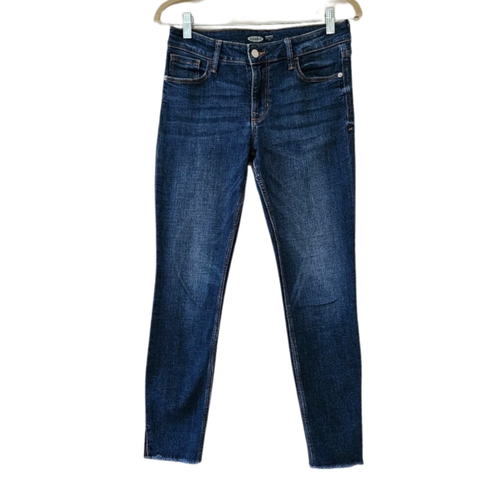 Old Navy Rockstar Mid-Rise Skinny Cropped Ankle Jeans - Size 4